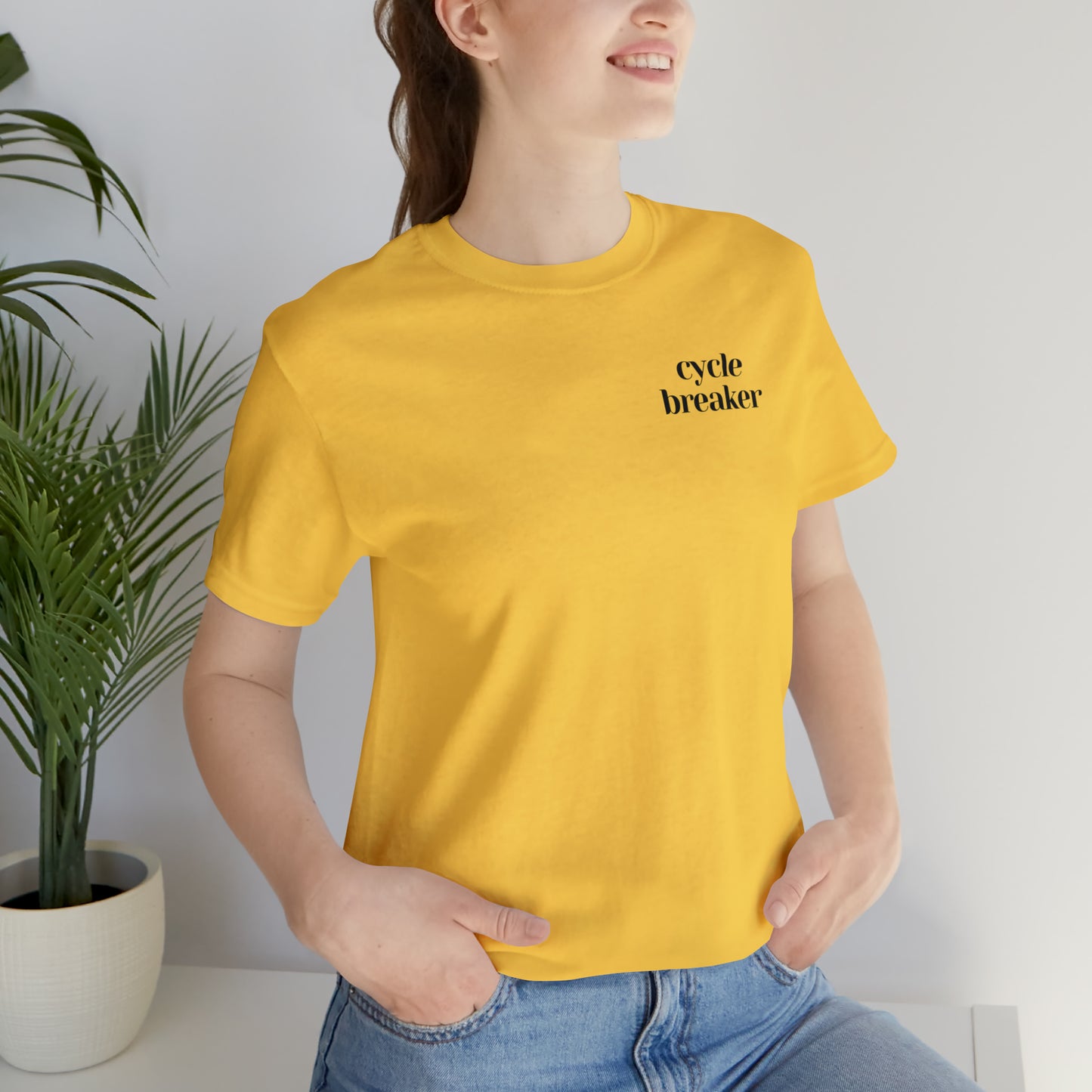 Cycle Breaker Smile back logo t-shirt