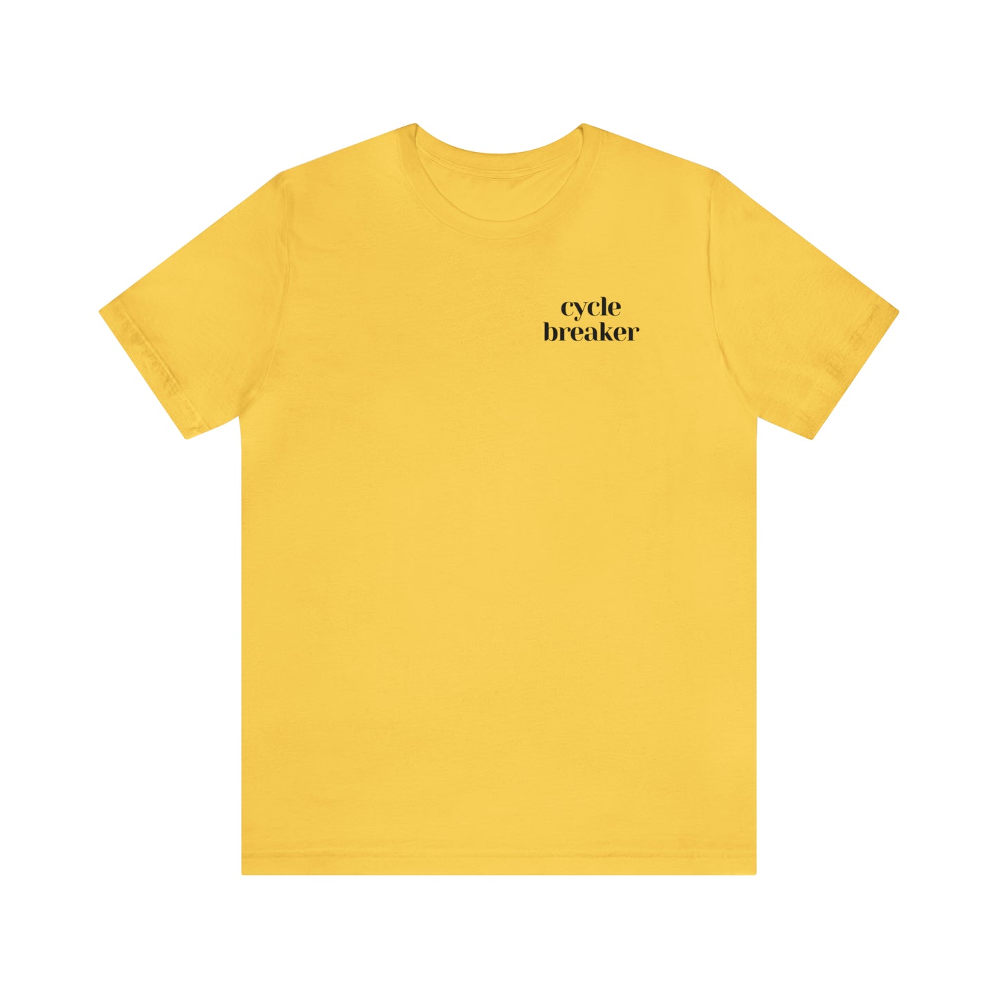 Cycle Breaker Smile back logo t-shirt