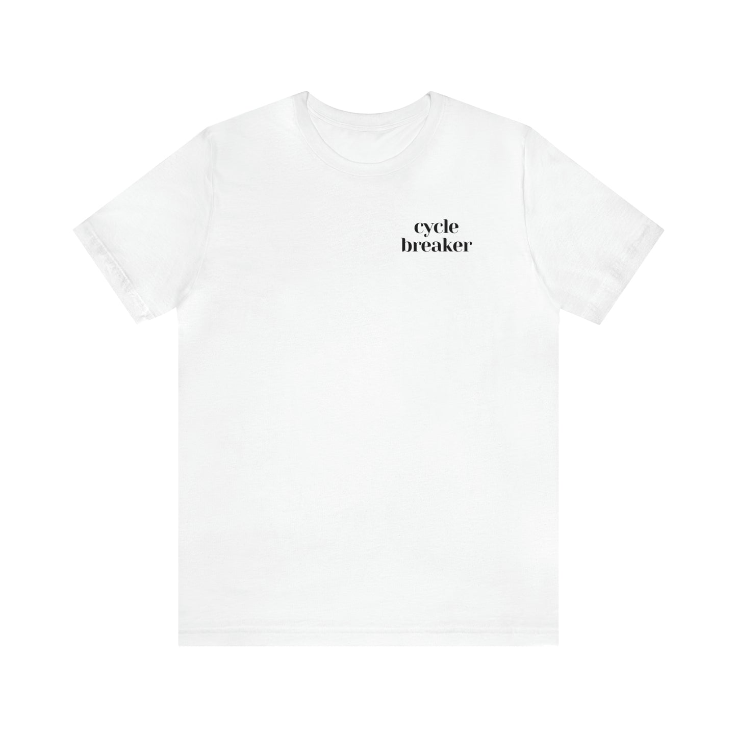 Cycle Breaker Smile back logo t-shirt