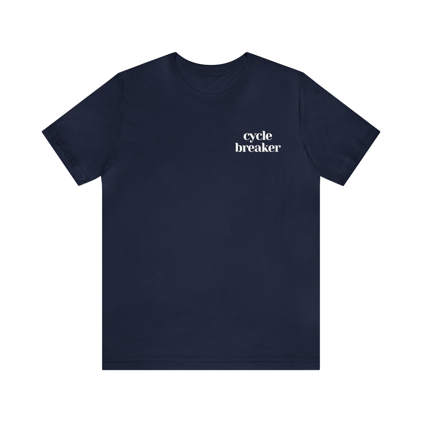 Smile! it's a trauma response back logo t-shirt