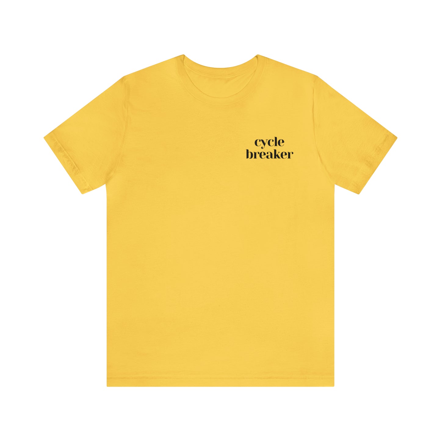 Smile! it's a trauma response back logo t-shirt